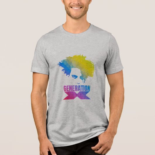 Generation X Tri-Blend-Shirt Tri-Blend Shirt (Vorderseite)