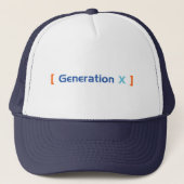 Generation X Truckerkappe (Vorderseite)