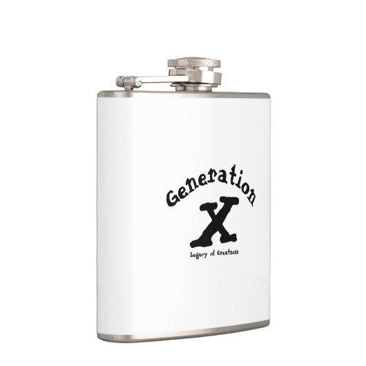 Generation X Vinyl-Wrapper Flachmann (Rechts)