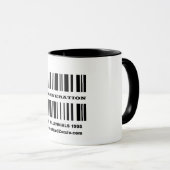 Generation Y BAR CODE-Tasse Tasse (VorderseiteRechts)