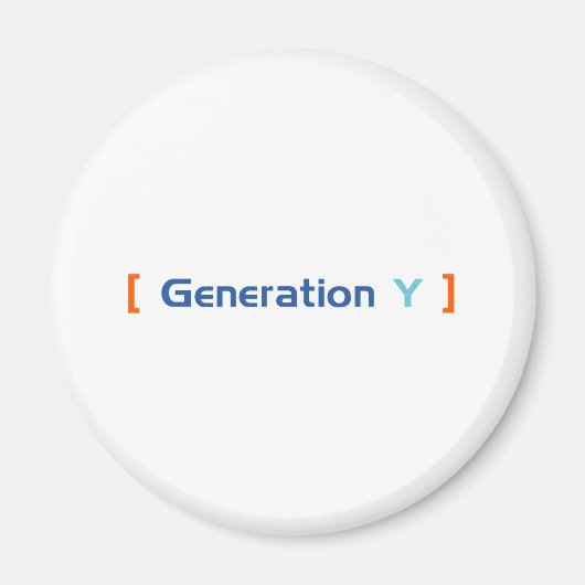 Generation Y Magnet (Vorne)