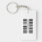 Generation Z BAR CODE Schlüsselkette Schlüsselanhänger (Vorderseite)