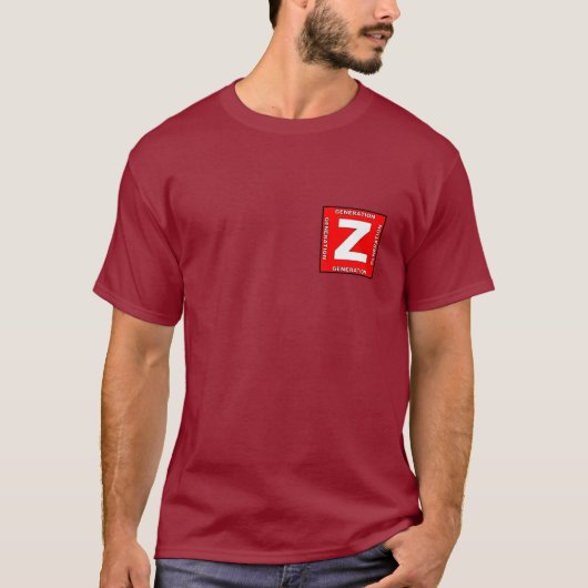 Generation Z Männer-T - Shirt (Vorderseite)