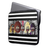 Generationen afrikanischer amerikanischer Frauen Laptopschutzhülle (Vorderseite Links)