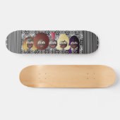 Generationen afrikanischer amerikanischer Frauen Skateboard (Horizontal)