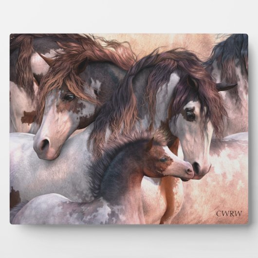 Generationen Art Plaque Fotoplatte (Vorderseite)