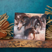 Generationen Art Plaque Fotoplatte (Seite)