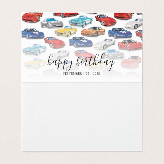 GENERATIONEN DER AUTOMOBILKUNST (Innenseite Aufgefaltet)