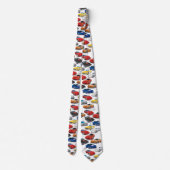 GENERATIONEN DER AUTOMOBILKUNST KRAWATTE (Rückseite)