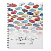 GENERATIONEN DER AUTOMOBILKUNST NOTIZBLOCK (Vorderseite)