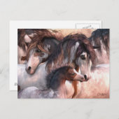 Generationen Postkarte (Vorne/Hinten)