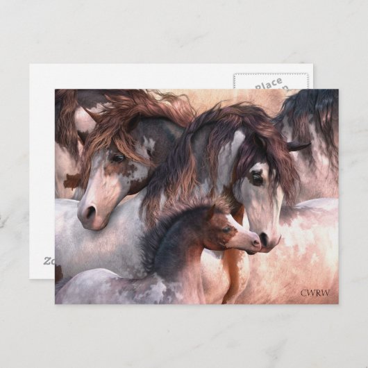 Generationen Postkarte (Vorne/Hinten)