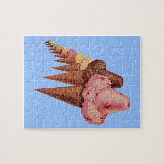 Generationen von Eistöpfen Puzzle (Horizontal)