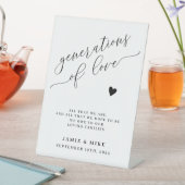 Generationen von Gedenkveranstaltungen für Lieben Sockelschild (In Situ)