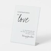 Generationen von Liebe Modernes Minimalistisches H