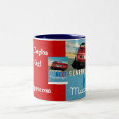 Generations-folgende Heirat-Tasse Zweifarbige Tasse (Mittel)