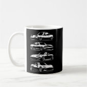 Generations. MX5 Miata Kaffeetasse (Links)