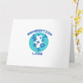 Generationsverlust Karte (Gelbe Blume)