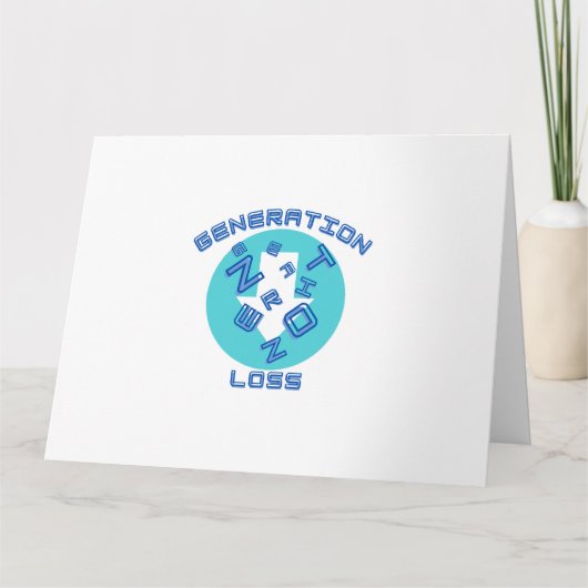 Generationsverlust Karte (Vorderseite)