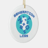 Generationsverlust Keramik Ornament (Rechts)