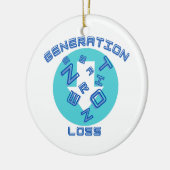 Generationsverlust Keramik Ornament (Links)