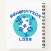 Generationsverlust Notizblock (Rückseite)