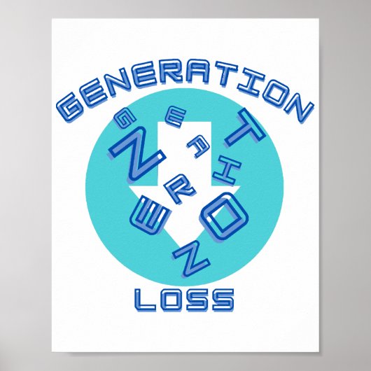 Generationsverlust Poster (Vorne)