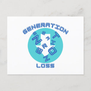 Generationsverlust Postkarte