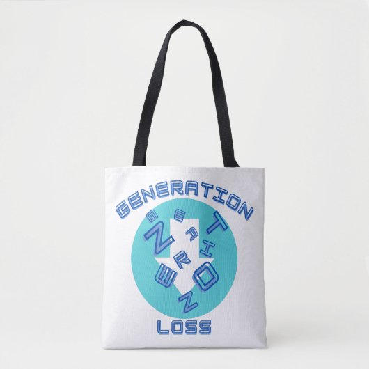 Generationsverlust Tasche (Vorderseite)