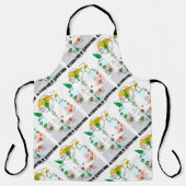 Generationswechsel Blume Lebenszyklus Schürze (Vorderseite)