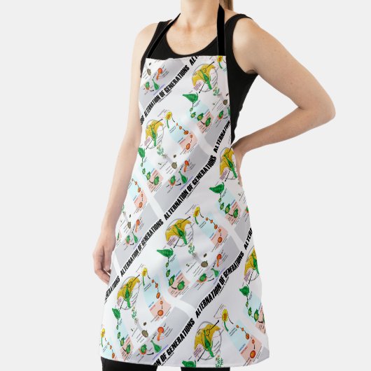 Generationswechsel Blume Lebenszyklus Schürze (InSitu)