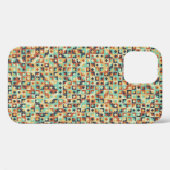 Generative abstrakt geometrische Musterberechnung Case-Mate iPhone Hülle (Rückseite (Horizontal))