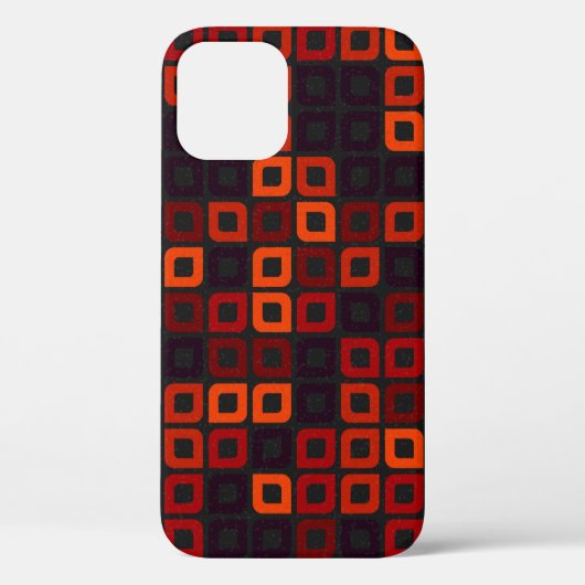 Generative abstrakt geometrische Musterberechnung Case-Mate iPhone Hülle (Rückseite)