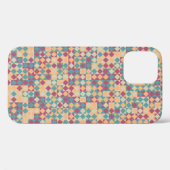 Generative abstrakt geometrische Musterberechnung Case-Mate iPhone Hülle (Rückseite (Horizontal))