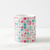 Generative abstrakt geometrische Musterberechnung Kaffeetasse (Mittel)