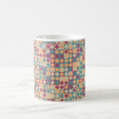 Generative abstrakt geometrische Musterberechnung Kaffeetasse (Mittel)