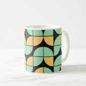 Generative abstrakt geometrische Musterberechnung Kaffeetasse (VorderseiteRechts)