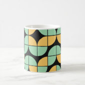 Generative abstrakt geometrische Musterberechnung Kaffeetasse (Mittel)