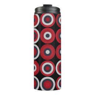 Generative abstrakt geometrische Musterberechnung Thermosbecher