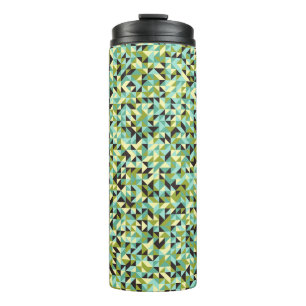 Generative abstrakt geometrische Musterberechnung Thermosbecher