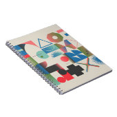 Generative Design-Grafik für bizarre Komp Notizblock (Rechte Seite)