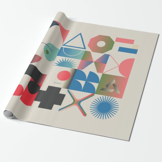 Generative Design-Grafik Geschenkpapier (Ungerollt)