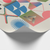Generative Design-Grafik Geschenkpapier (Ecke)