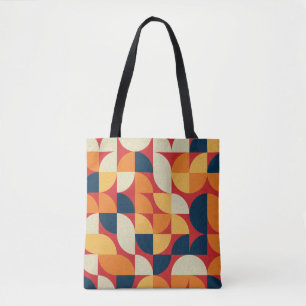 Generative Kunst: Bunte Quarterzirkel Tasche