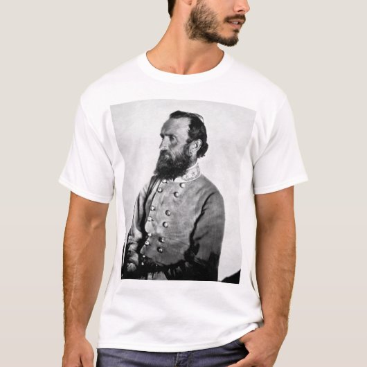Generator "Stonewall" Jackson, _War Bild T-Shirt (Vorderseite)