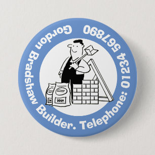 Genereller Builder mit Gebäude-Materialien. Button