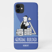Genereller Builder mit Gebäude-Materialien. Case-Mate iPhone Hülle (Rückseite)