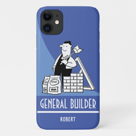Genereller Builder mit Gebäude-Materialien. Case-Mate iPhone Hülle (Rückseite)