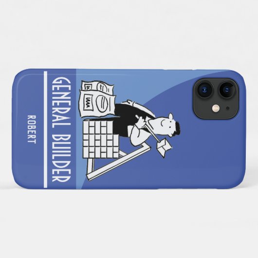 Genereller Builder mit Gebäude-Materialien. Case-Mate iPhone Hülle (Rückseite (Horizontal))