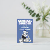 Genereller Builder, Zuhause-Reparaturen und Hauser Visitenkarte (Stehend Vorderseite)